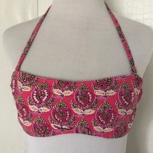 STRAPLESS PAISLEY PINK BIKINI 💕